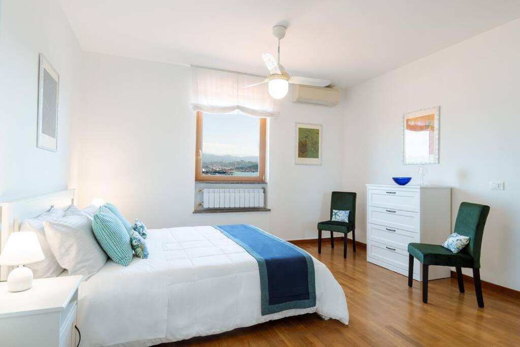 Piccapiana Sea View Attic Flat Apartment La Spezia Exterior photo